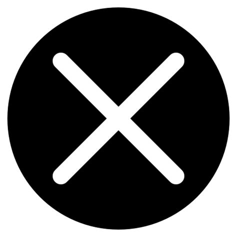 Playstation cross black and white Icon | Playstation Flat ...