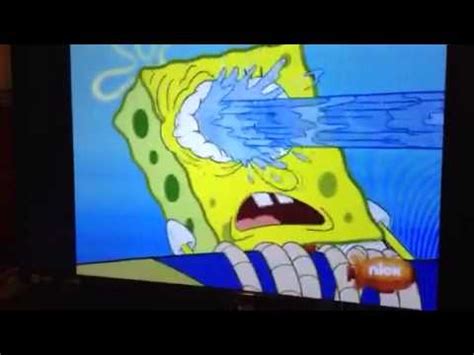 Spongebob gets it cuz he cant open a toothpaste cap. Spongebob black eye - YouTube