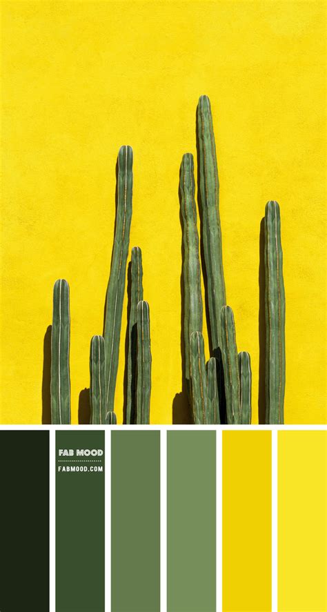 Green And Yellow Colour Scheme Colour Palette 82 1 Fab Mood