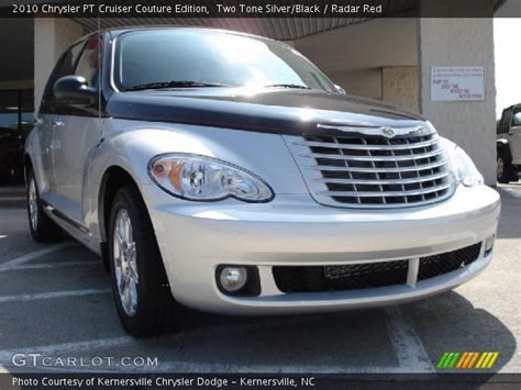 Two Tone Silverblack 2010 Chrysler Pt Cruiser Couture Edition