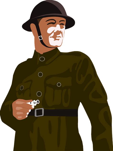 Ww1 Soldier Clipart Png