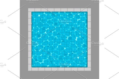 Swimming Pool Top View Background Swimming Pools Wave Illustration Swimming Pool Designs