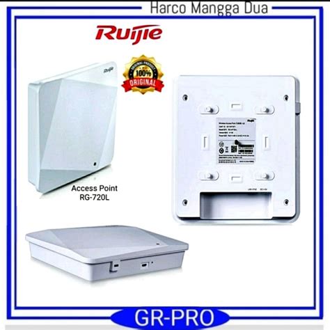 Jual Ruijie Ruiji Rg Ap L Indoor Wireless Access Point Non Poe Shopee Indonesia