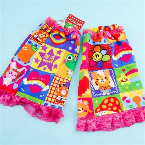Acdc Rag Harajuku 4 Ever Leg Warmers Blippo Kawaii Shop Pretty Outfits Cool Outfits Japanese