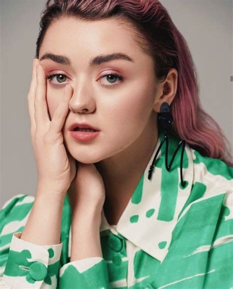 Maisie Williams Celebrity Faces Celebrity Crush Justin Campbell
