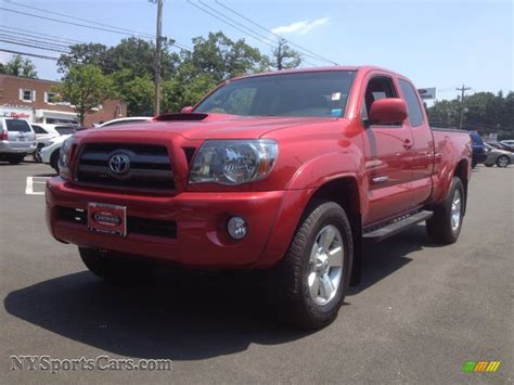 2010 Toyota Tacoma V6 Sr5 Trd Sport Access Cab 4x4 In Barcelona Red
