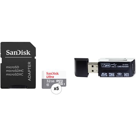 Sandisk 32gb Ultra Uhs I Microsdhc Memory Card With Sd Adapter