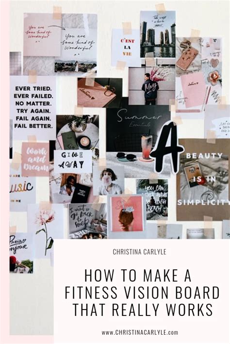 How To Make A Weight Loss Vision Board That Works Christina Carlyle