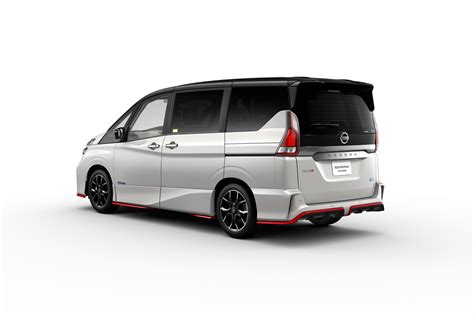 It is available in 9 colors, 3 variants, 1 engine, and 1 transmissions option: New Nissan Serena NISMO Arrives On Japan's Roads | Carscoops