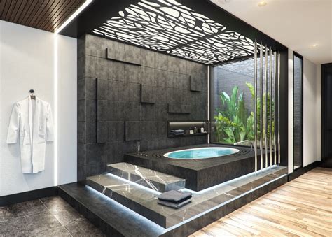 Master Bathroom Layout Interior Design Ideas
