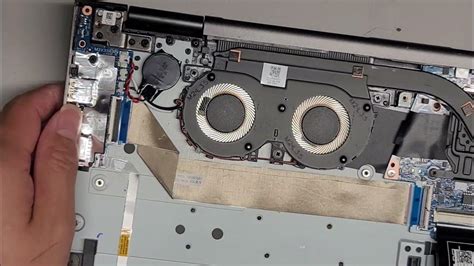 Lenovo Yoga C740 C740 15iml Disassembly Fan Replacement Repair Thermal