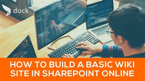 How To Build A Basic Wiki Site In Sharepoint Online Youtube