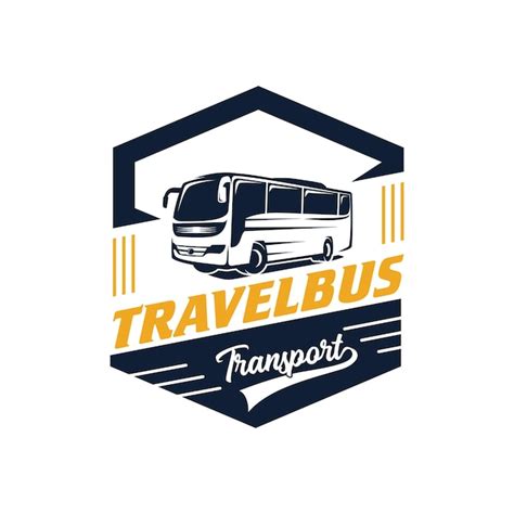 Premium Vector Bus Logo Design Vector Travel Bus Logo