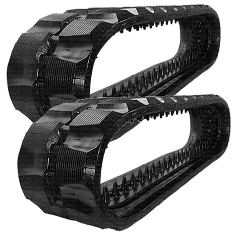 2 Rubber Tracks Fits Cat 279d3 450x86x56 18 Wide Block Tread Rubber