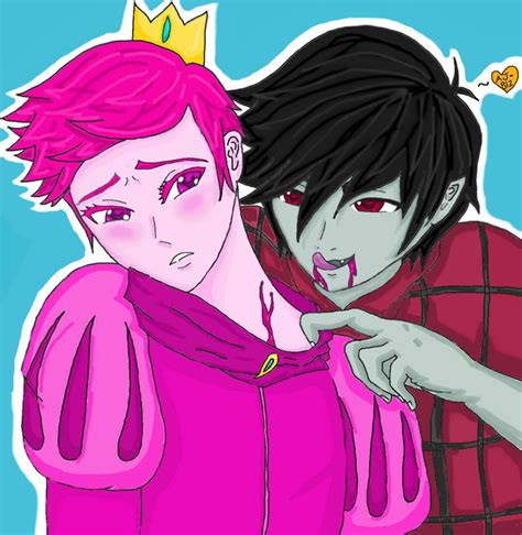 Sweet Tooth Prince Gumball X Marshall Lee By Aj 812 On Deviantart