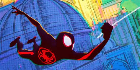Across The Spider Verses Miles Morales Hypes Incredible Spidey Sequel