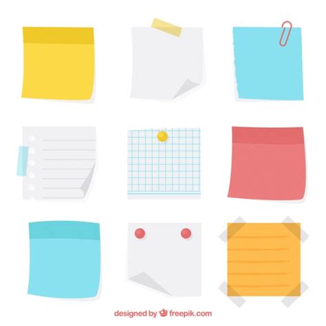 When you will finish filling the form, you have to preview the result by clicking. Variety of sticky notes | Free Vector