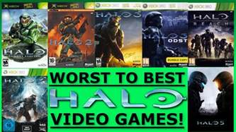 7 Halo Games Ranked Worst To Best Ranked 2 Youtube