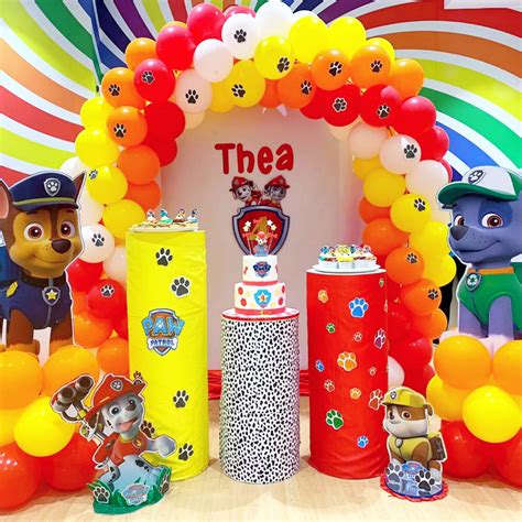 Pawsome Paw Patrol Themed Birthday Party Decorations For A Fun Filled