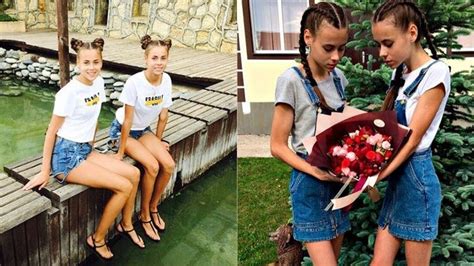 masha y dasha las gemelas modelos de 14 años a quienes obligaron a adelgazar padecen anorexia