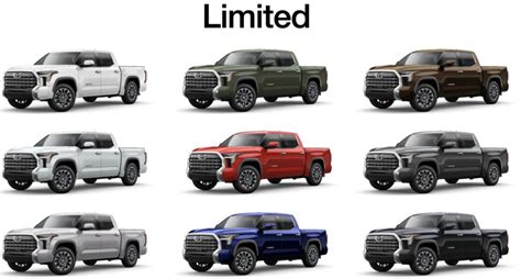 2022 Toyota Tundra Color Choices Zachary Eckl