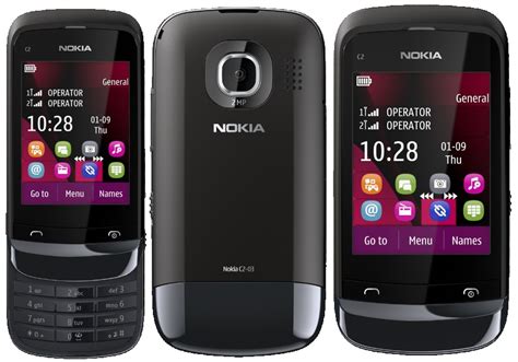 Nokia C2 03 Galeria Telefonu X Mobilepl Slider Wysuwany Dual Sim