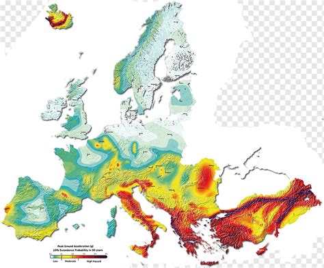 Mapa Mundial De Peligro S Smico De Europa Mapa De Peligro S Smico Mapa
