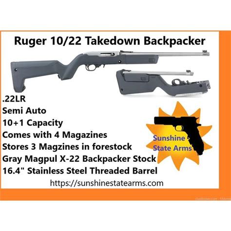 Ruger 10 22 Takedown 31152 New And Used Price Value And Trends 2021
