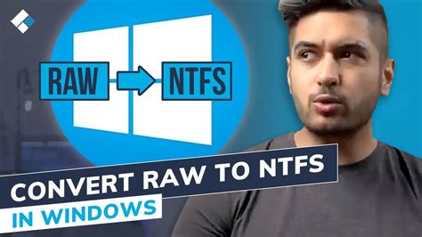 How To Convert RAW Hard Drive To NTFS Without Losing Data YouTube