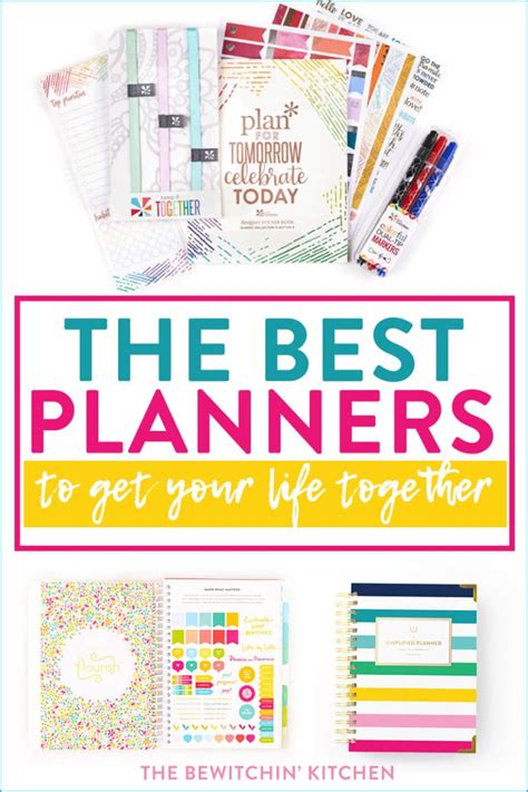 The Best Planners To Buy To Organize Your Life The Bewitchin Kitchen