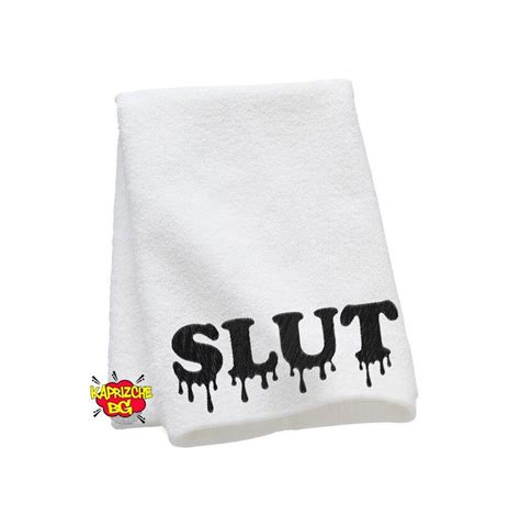 Cum Slut Handdoek After Sex Towel Wag Rag Towel Cum Rag Etsy Nederland