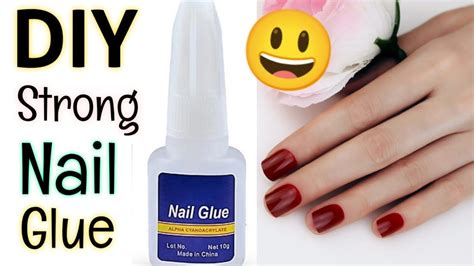 Diy Strong Nail Glue That Last Diy Nail Art Kit 💓 Homemade Super