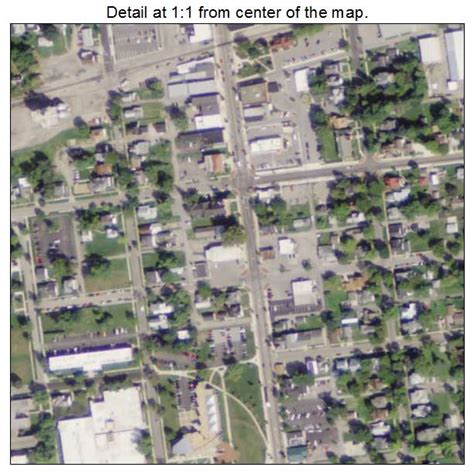 Aerial Photography Map Of Ada Oh Ohio