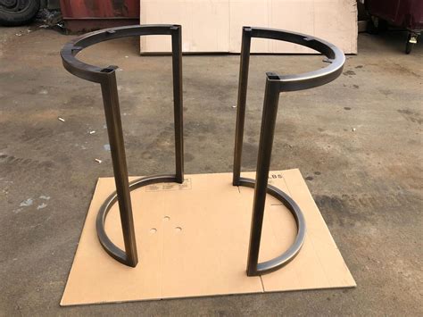 Round Metal Table Legs Table Base For Dining Tables And Etsy