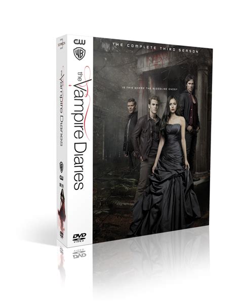 The Vampire Diaries S03 Dvd Cover By Szwejzi On Deviantart