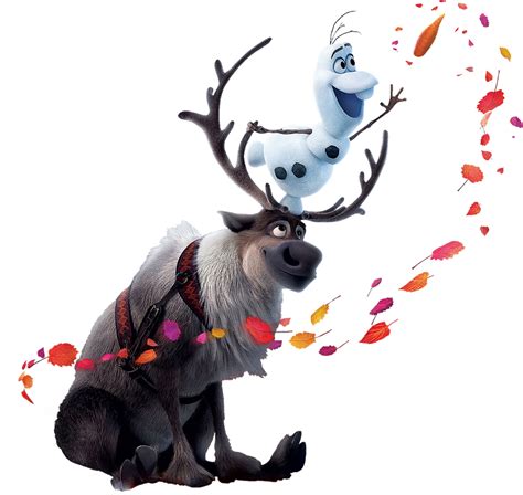 Olaf And Sven Frozen Ii Png By Jakeysamra On Deviantart