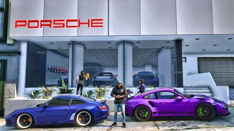 Artist Porsche New Dealership In Gta 5 Lets Go To Work Gta 5 Mods