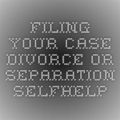 the divorce process california courts self help guide