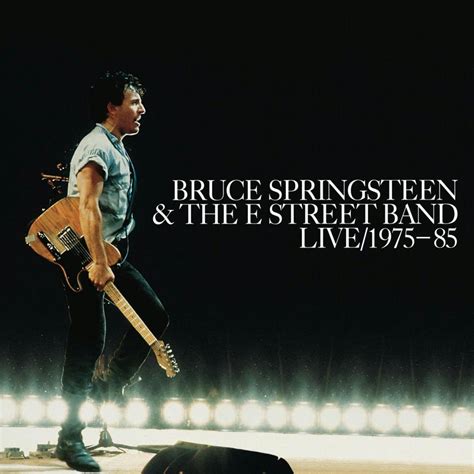 Live In Concert 1975 1985 Bruce Springsteen And The E Street Band