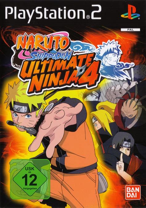 Naruto Shippuden Ultimate Ninja 4 2009 Playstation 2