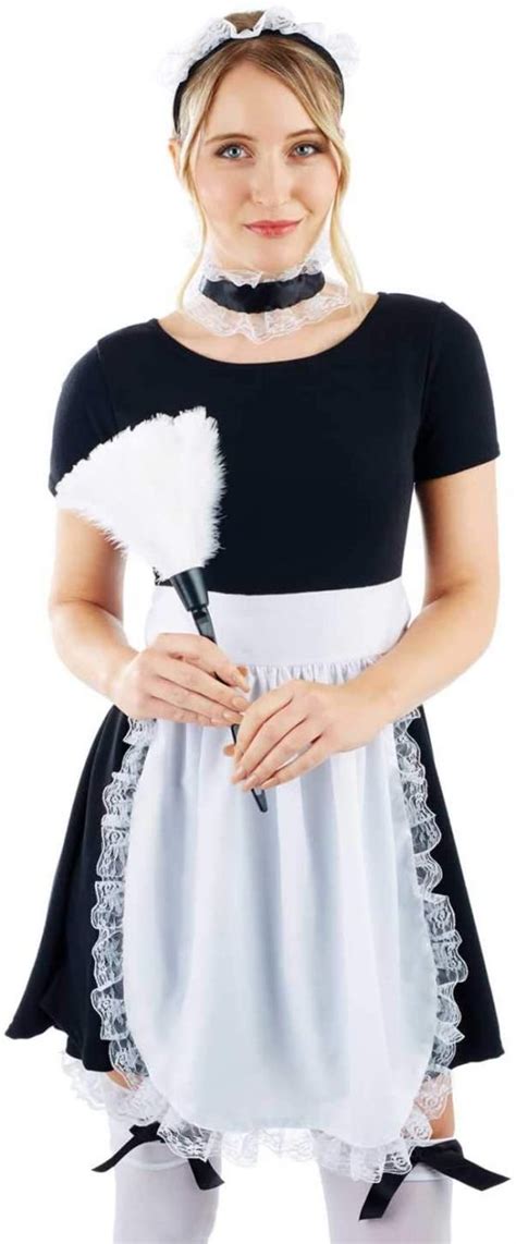 Fancy Dress And Accessories Fun Shack Womens French Maid Costume Adults
