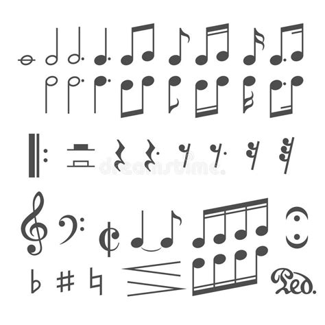 It only takes a minute to sign up. Music Notes And Icons Vector Set Stock Vector - Illustration of heart, graphic: 52588311