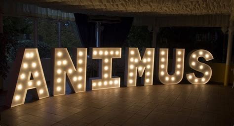 Letras Gigantes Para Bodas Letras Vintage Con El Nombre De Los Novios