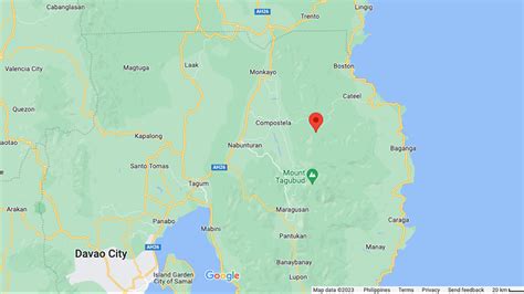 Laak Davao De Oro Map