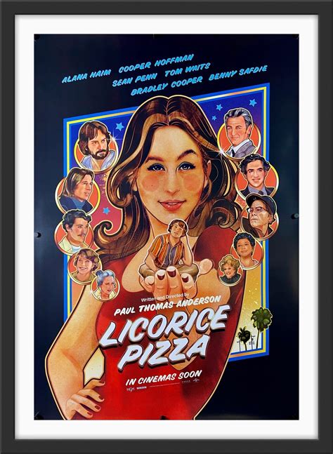 Licorice Pizza 2021 Original Movie Poster Art Of The Movies