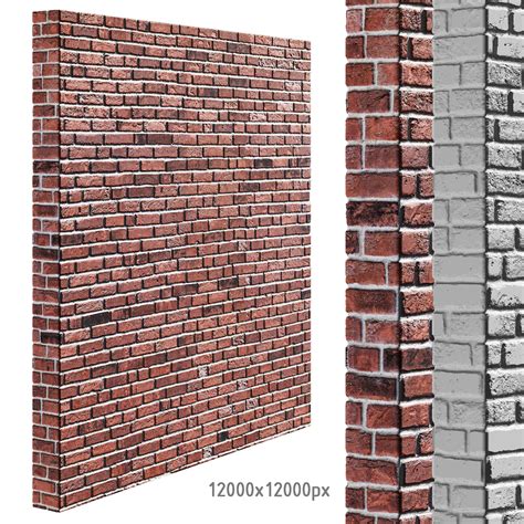 3d Asset Seamless Brick Wall With High Resolution 2