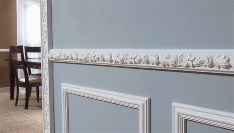 Even if you go much larger, you don't have to increase the size of the moldings themselves or the rosettes in the. Install Moulding