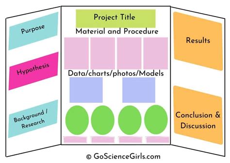 Ultimate Guide For A Science Fair Project Science Fair Board Layout