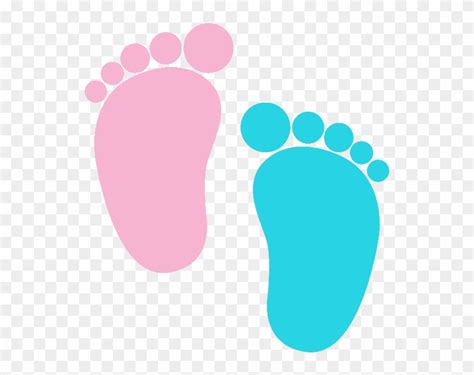 Feetpb Pink And Blue Baby Feet Free Transparent Png Clipart Images