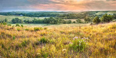 National Tallgrass Prairie Preserve By Ken West Prairiebrooke Arts